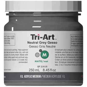 Tri-Art Natural Grey Gesso 250ml