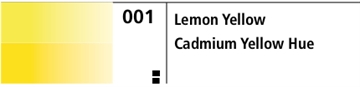 Aquafine 1/2 skål Sæt 1 (Lemon Yellow & Cadmium Yellow Hue)