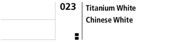 Aquafine 1/2 skål Sæt 23 (Titanium White & Chinese White)