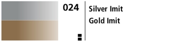 Aquafine 1/2 skål Sæt 24 (Silver Imit & Gold Imit)
