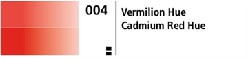 Aquafine 1/2 skål Sæt 4 (Vermillion Hue & Cadmium Red Hue)