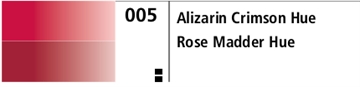Aquafine 1/2 skål Sæt 5 (Alizarin Crimson Hue & Rose Madder Hue)